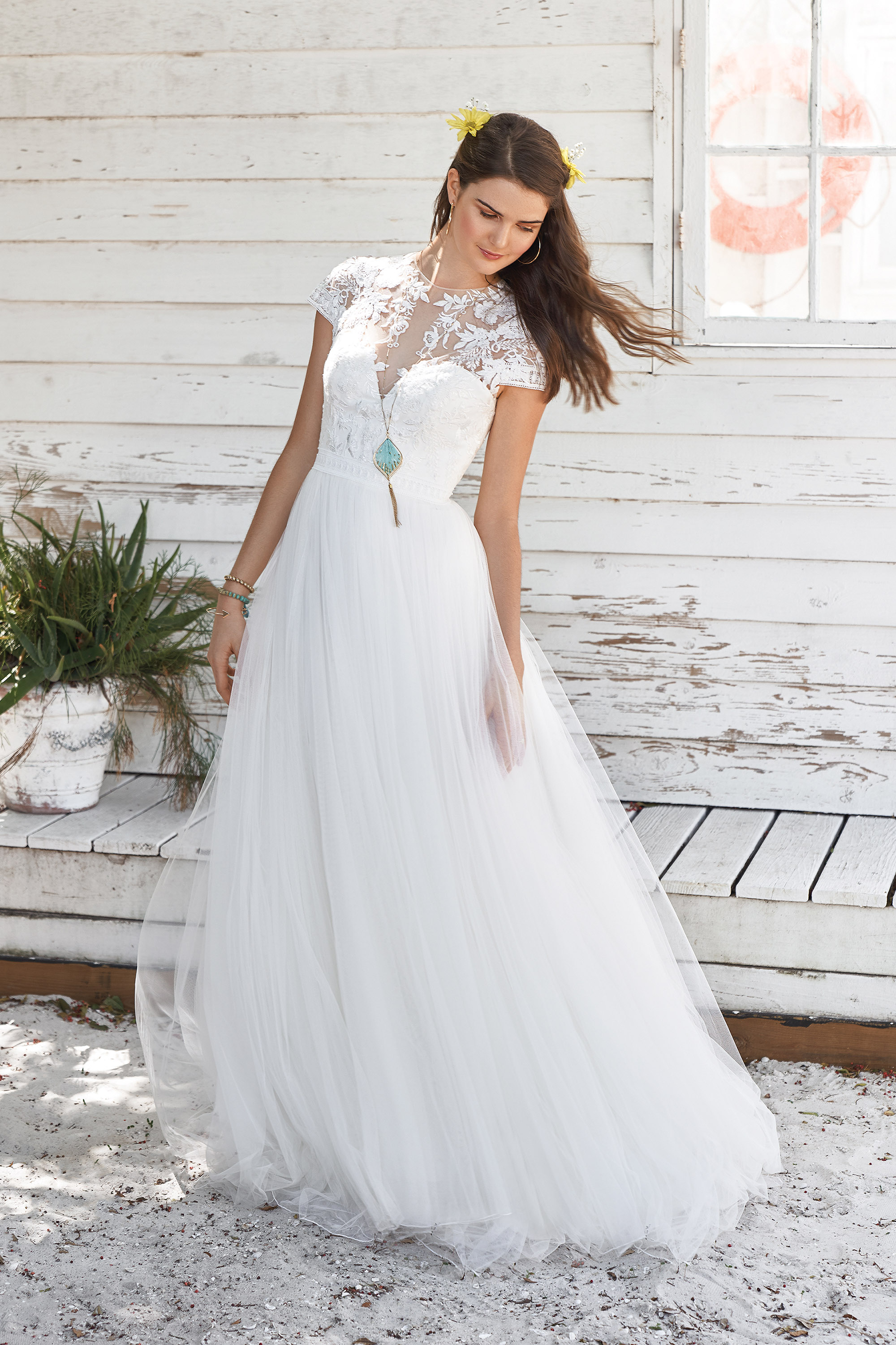 Lillian West Bridal 66038